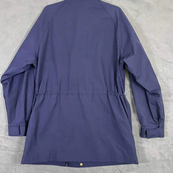 Eddie Bauer Mens Blue Field Barn Hunting Jacket Parka Water Repel - Picture 3 of 8